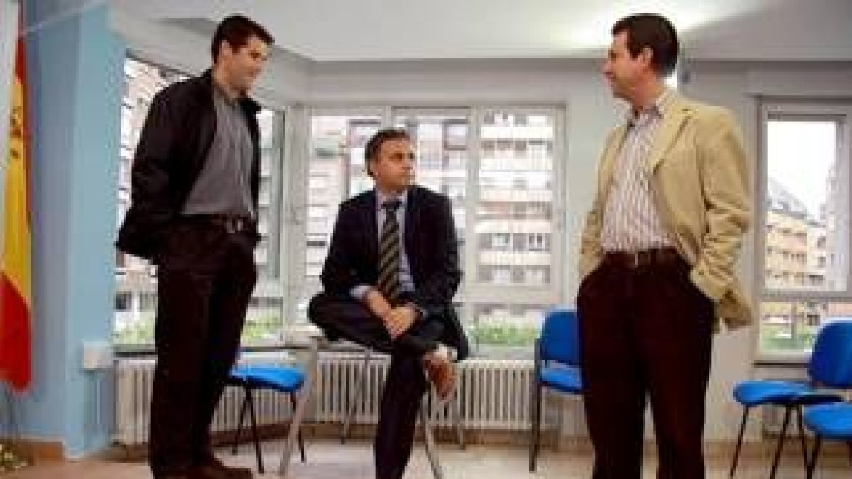 Castresana, Otero y Rubinat, poco antes de valorar los presupuestos