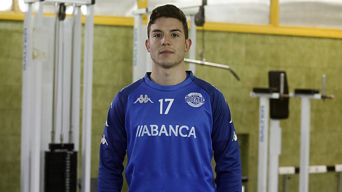 Jaime Fernández, como Gonzalo, acaba contrato en junio. MARCIANO PÉREZ