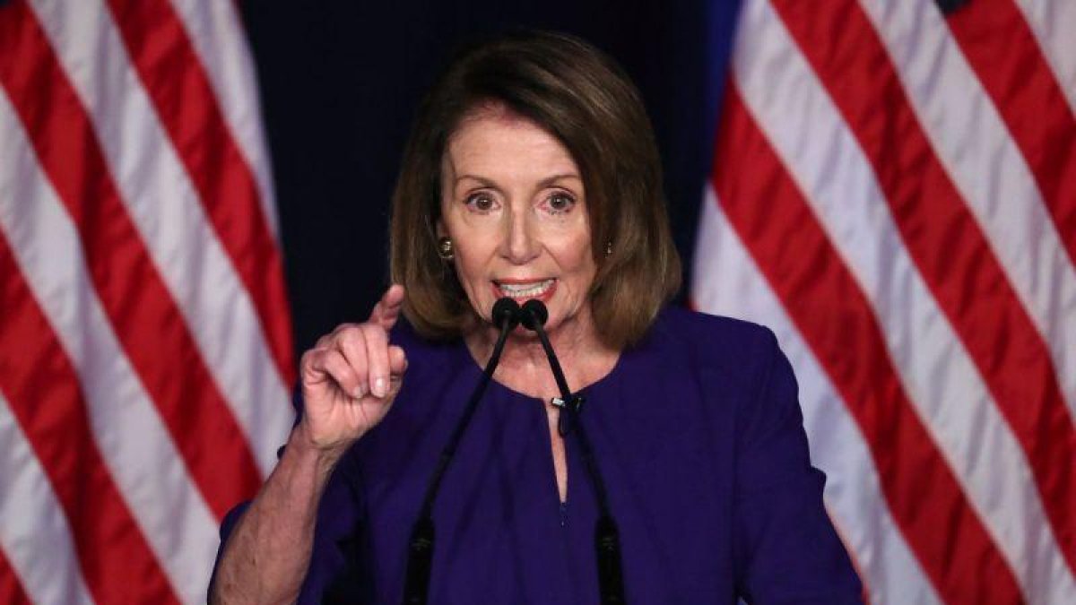 Nancy Pelosi.