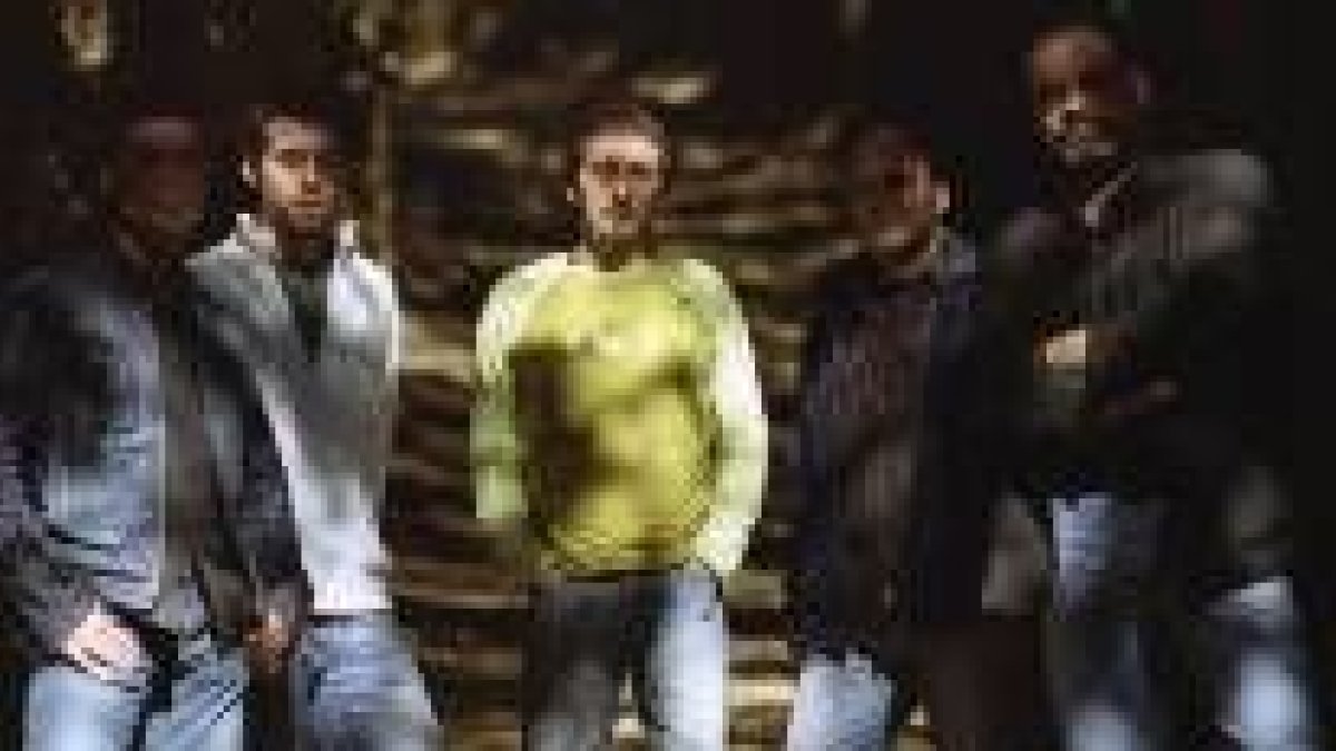 Ángel Seco, Jorge Prada, Lolo Montes, Roberto García y Tomás Gutiérrez conforman el grupo Rapabestas