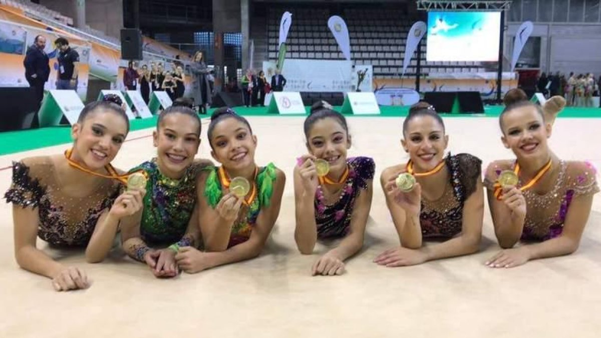 El Club Ritmo refrendó con el triunfo en el Circuito Iberdrola su condición de número uno de España. DL