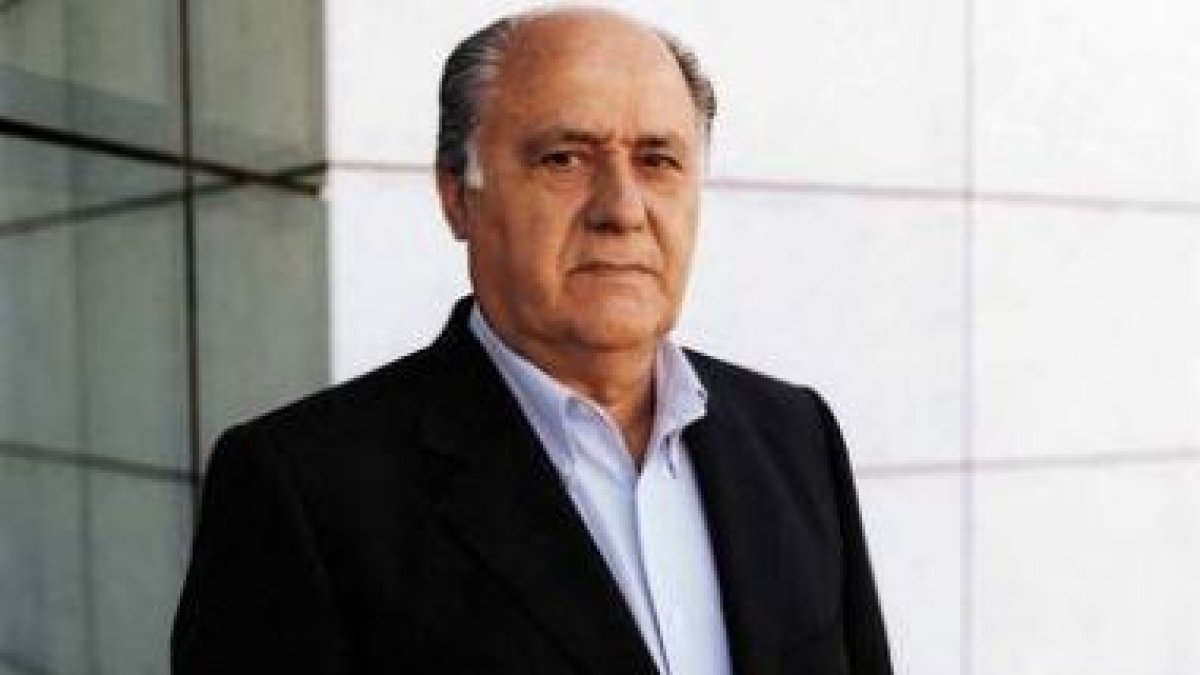 Fotografía de archivo del fundador del imperio Zara.