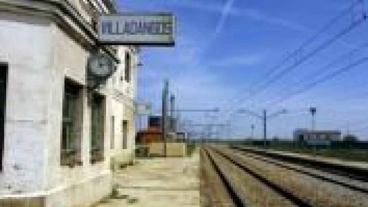 La estación de Villadangos aparecerá en la serie de la TV regional