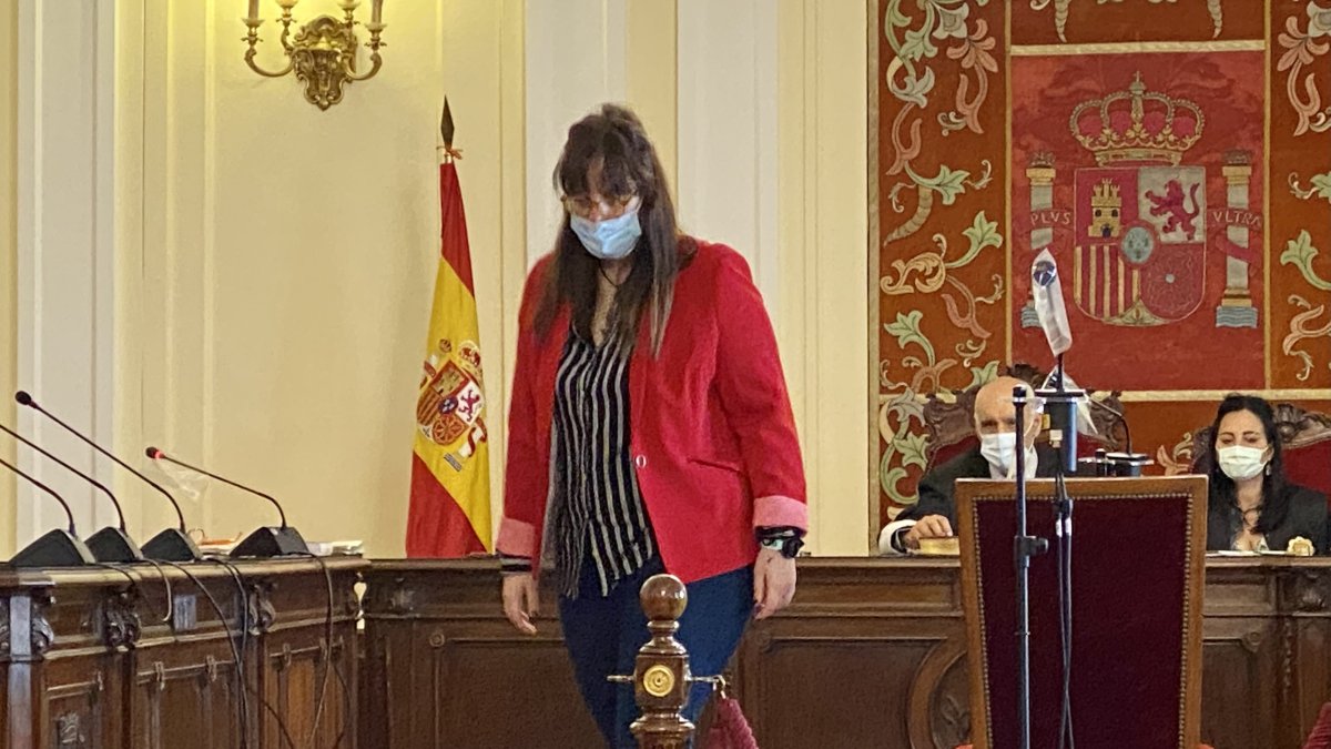 La sospechosa, en la Audiencia está mañana. MAZ