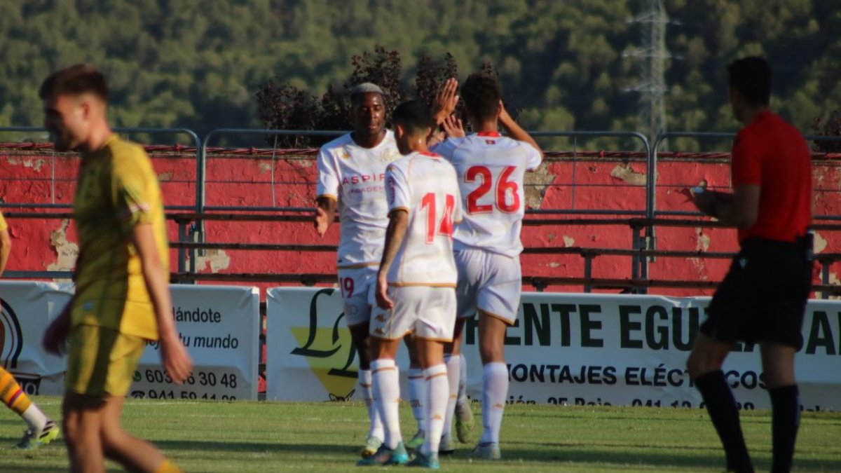 Dorian anotó el gol del triunfo para la Cultural en Calahorra. CYDL