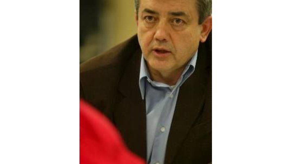 Miguel Martínez en un momento de la entrevista