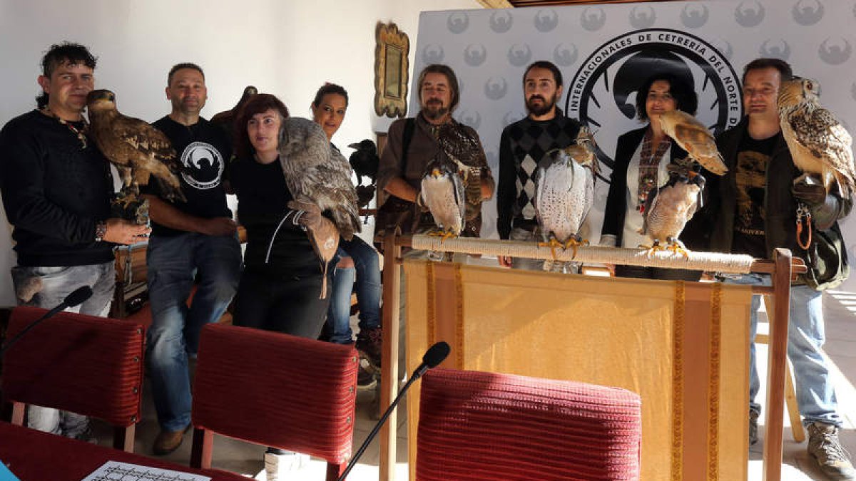 Los organizadores de las jornadas de cetrería del norte de España esperan repetir el éxito de ediciones pasadas