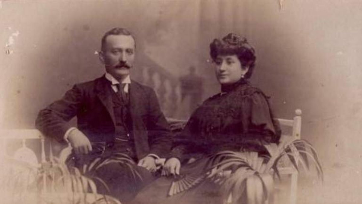 Félix de Martino y su esposa Guadalupe Noriega. DL