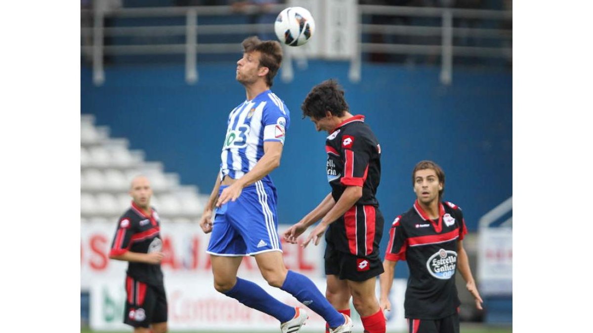 Los dos equipos deportivistas jugaron un amistoso en el verano del 2012.