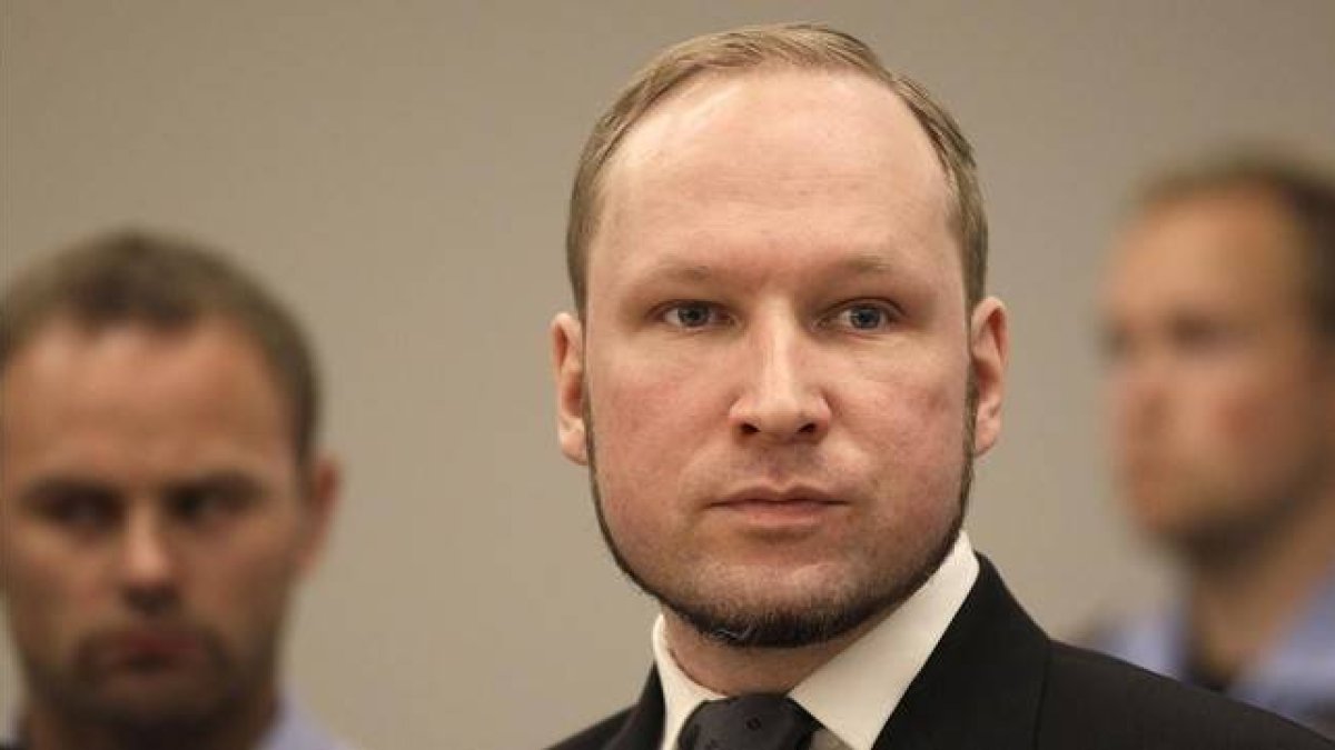 Breivik, en su juicio en Oslo, el 24 de agosto del 2012.