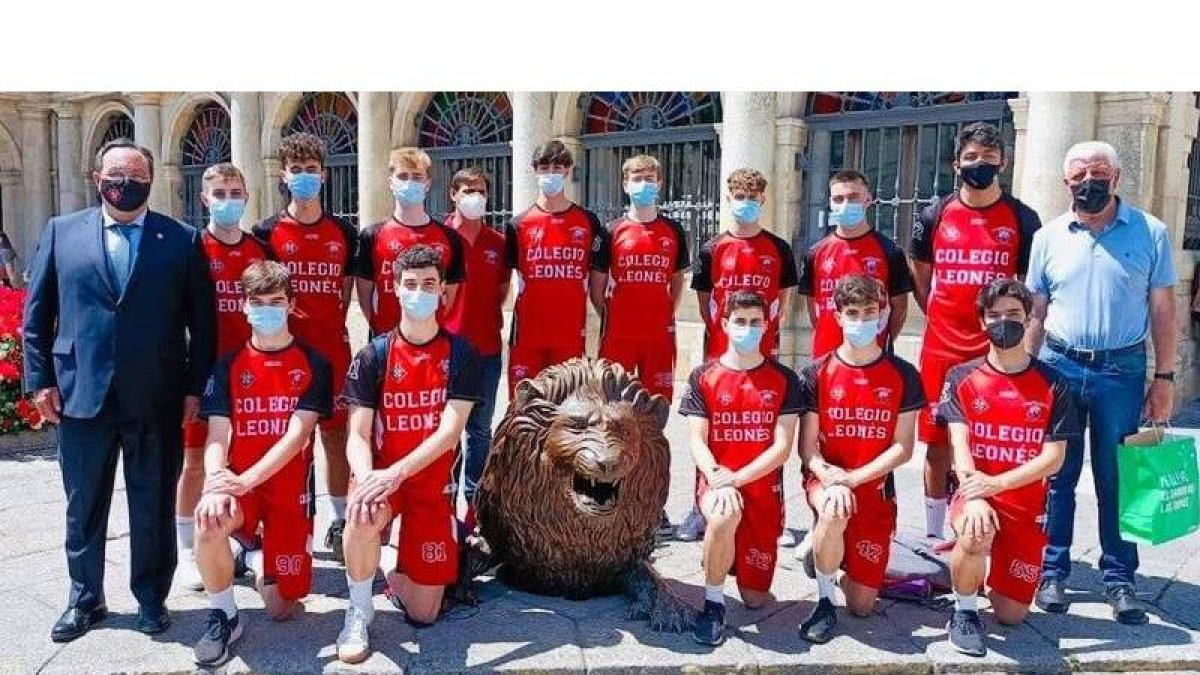 El Colegio Leonés aspira a realizar un gran papel en el Nacional. DL