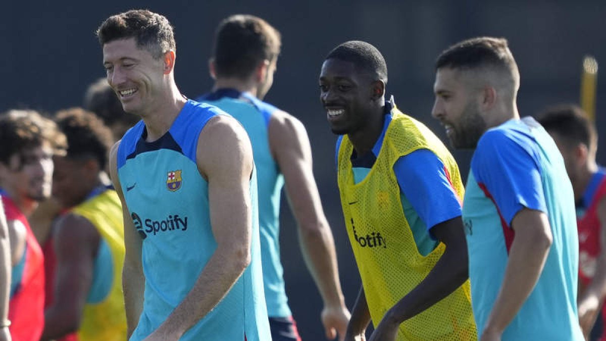 Lewandowski es uno de los grandes fichajes del Barça. A. GARCÍA