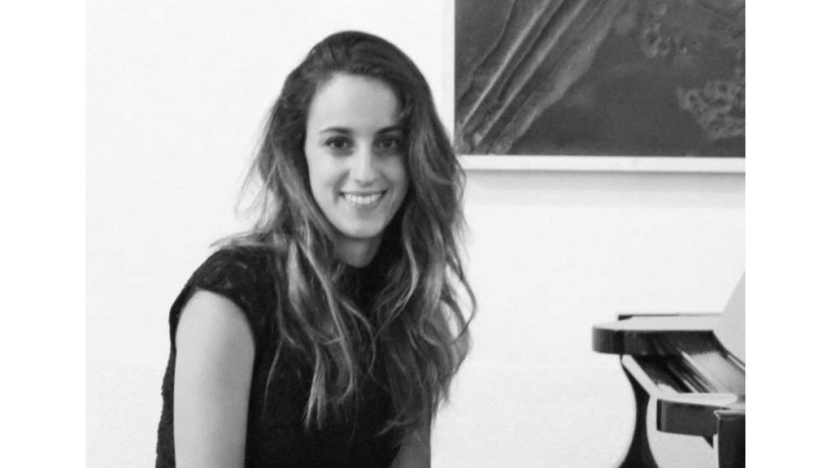 Lisa Redorici, pianista italiana que actúa hoy en Eutherpe. DL