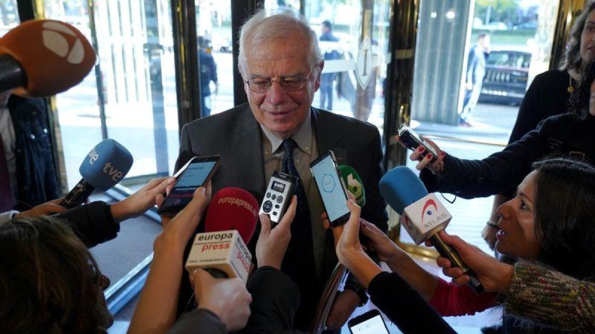 El ministro Josep Borrell.