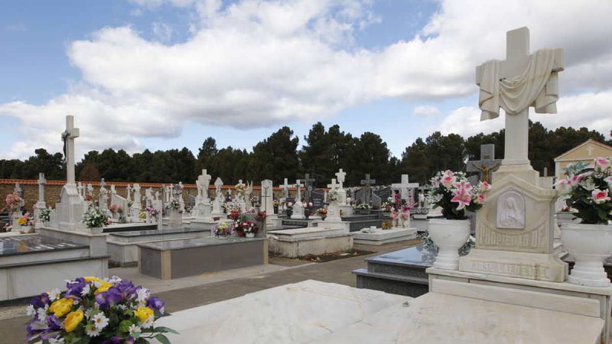 Imagen de archivo de un cementerio de la provincia.