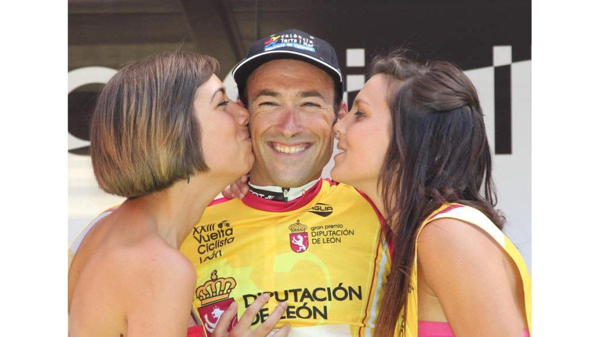 José Belda, ganador de la Vuelta a León 2012.