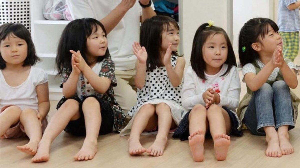 Una guardería en Japón.