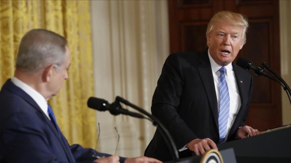 Trump y Netanyahu, en la Casa Blanca.