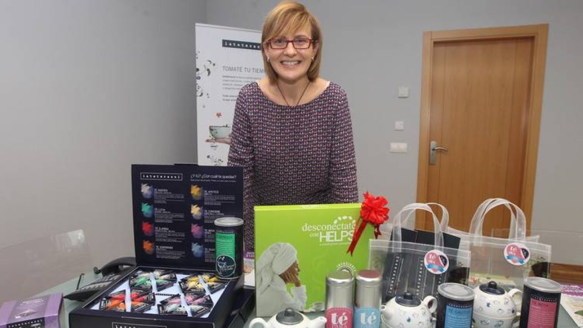La directora ejecutiva de la empresa berciana Pharmadus, Beatriz Escudero.