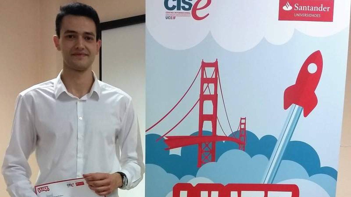 Óscar Blanco, el leonés que ha sido elegido. ULE