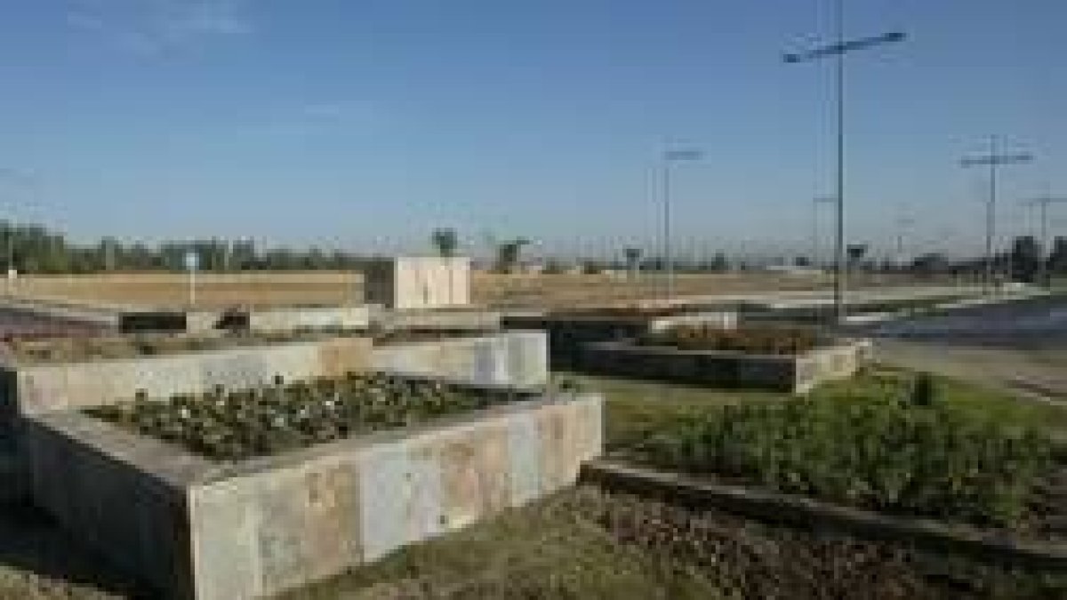 Detalle de la urbanización del parque, en una imagen de archivo