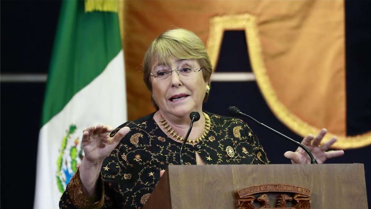 Michelle Bachelet.
