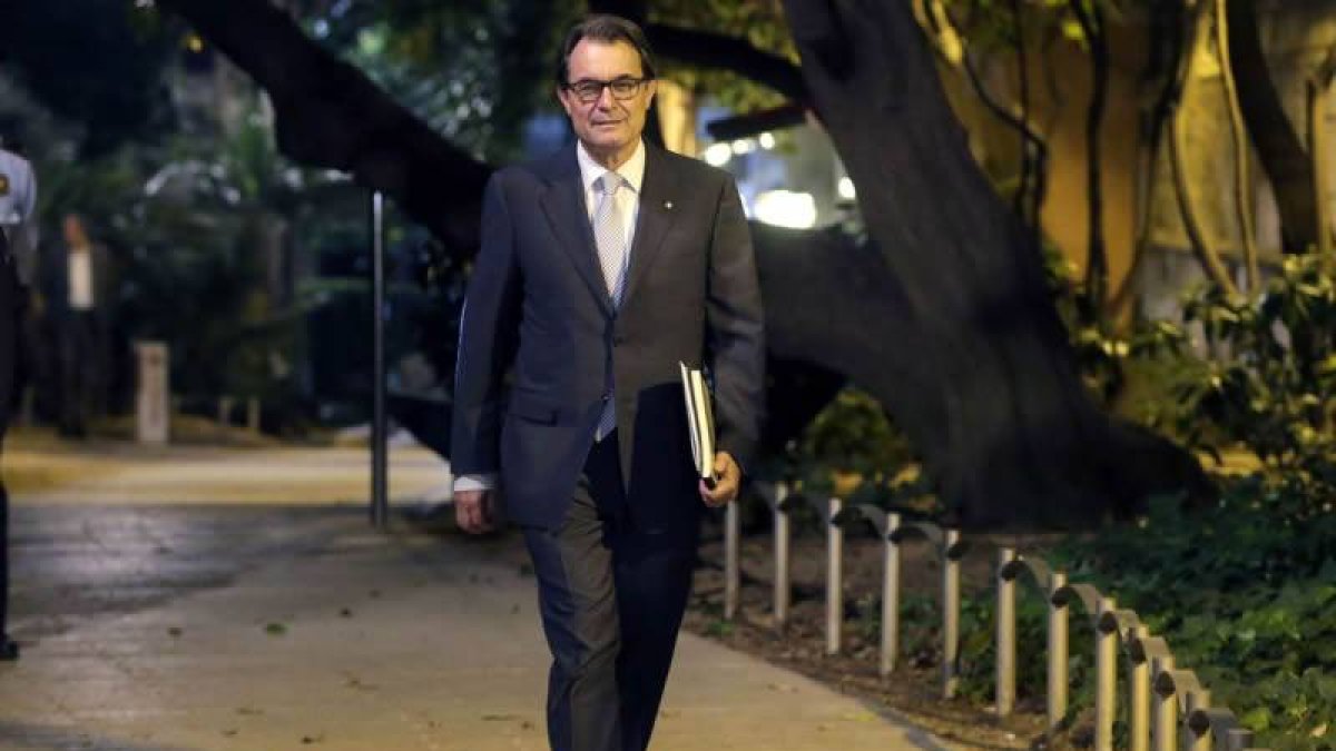 El líder de la Generalitat, Artur Mas.