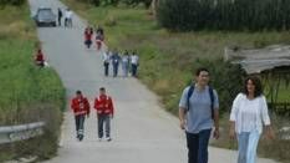 La participación en la marcha benéfica de Unicef-Bierzo volvió a ser numerosa un año más