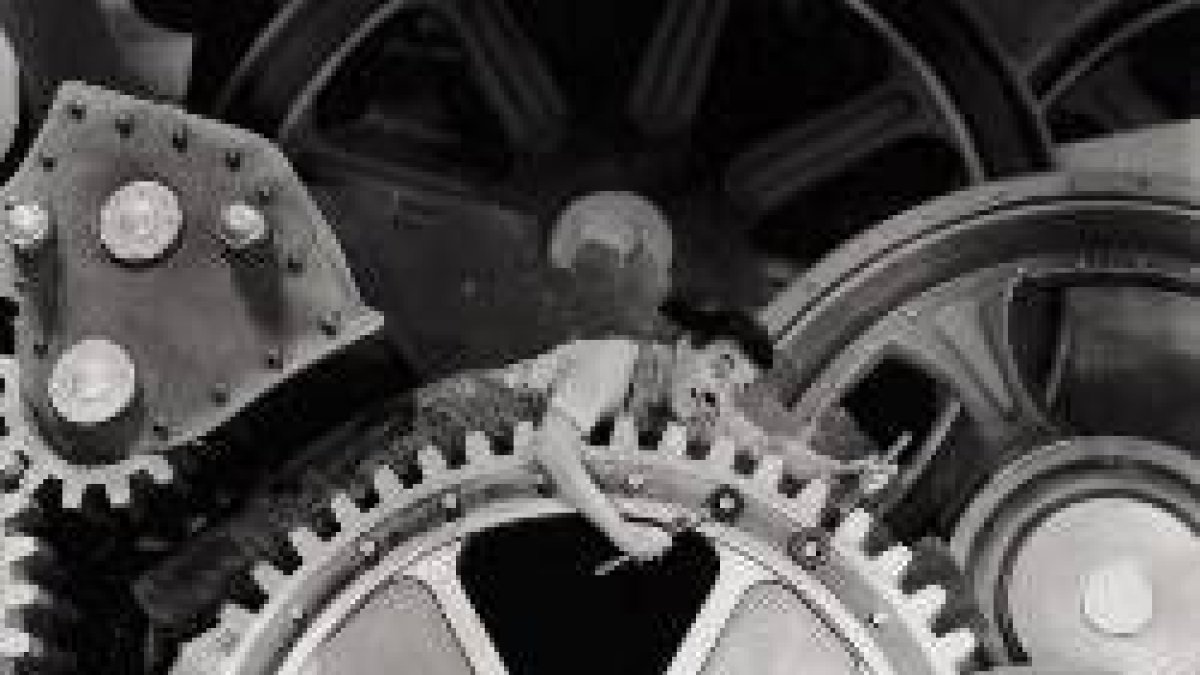 Fotograma de la película «Tiempos modernos», protagonizada por Charles Chaplin