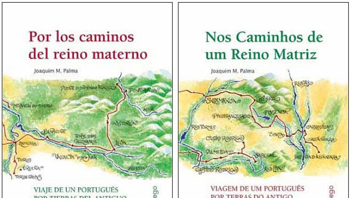 El libro tiene dos portadas que dan paso a las versiones en español y portugués del texto. DL