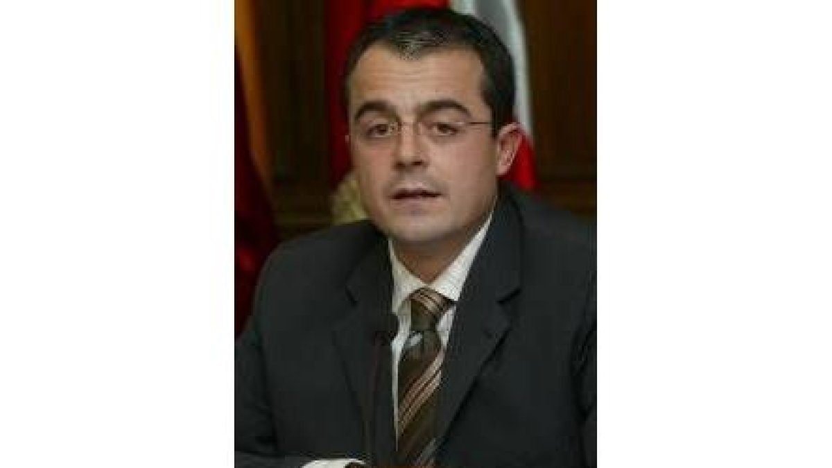 El concejal de Hacienda, Luis Antonio Moreno, ayer en el Ayuntamiento