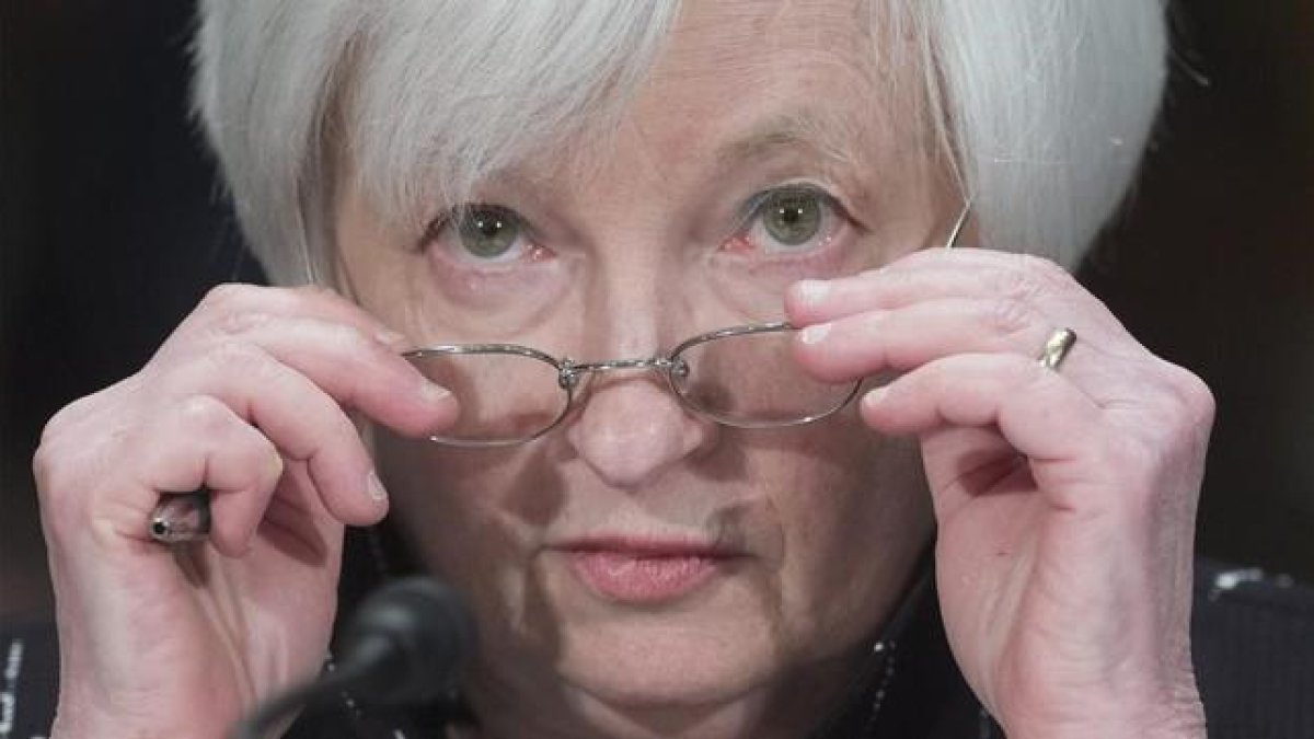 La presidenta de la Reserva Federal, Janet Yellen