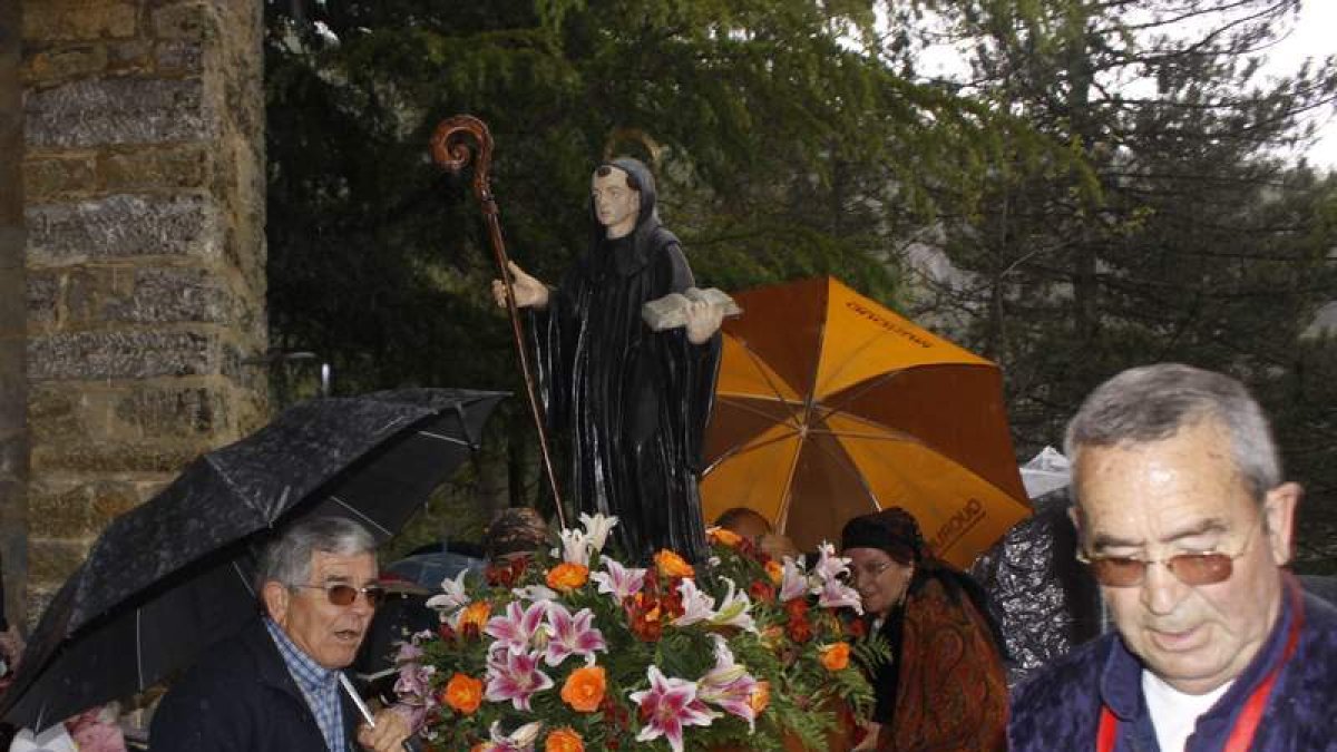 Una imagen de archivo de la romería. CAMPOS