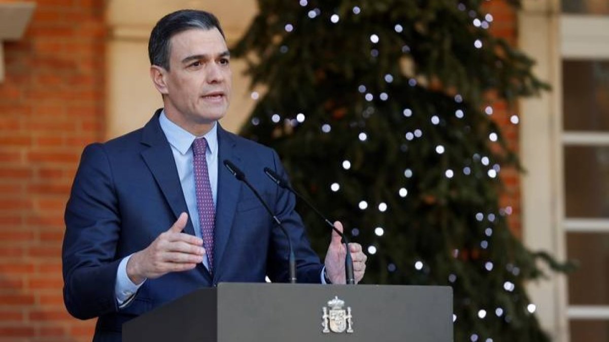 Pedro Sánchez, ayer. CHEMA MOYA