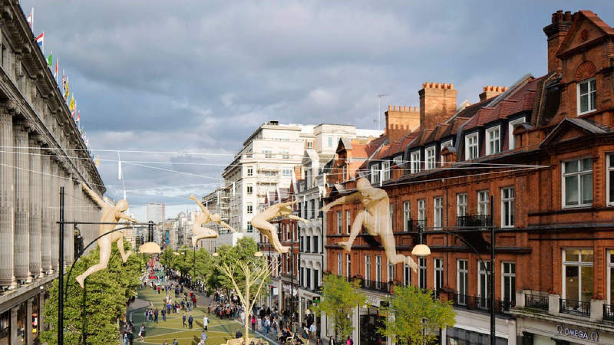 Proyecto pensado y descartado para la londinense Oxford Street. DL