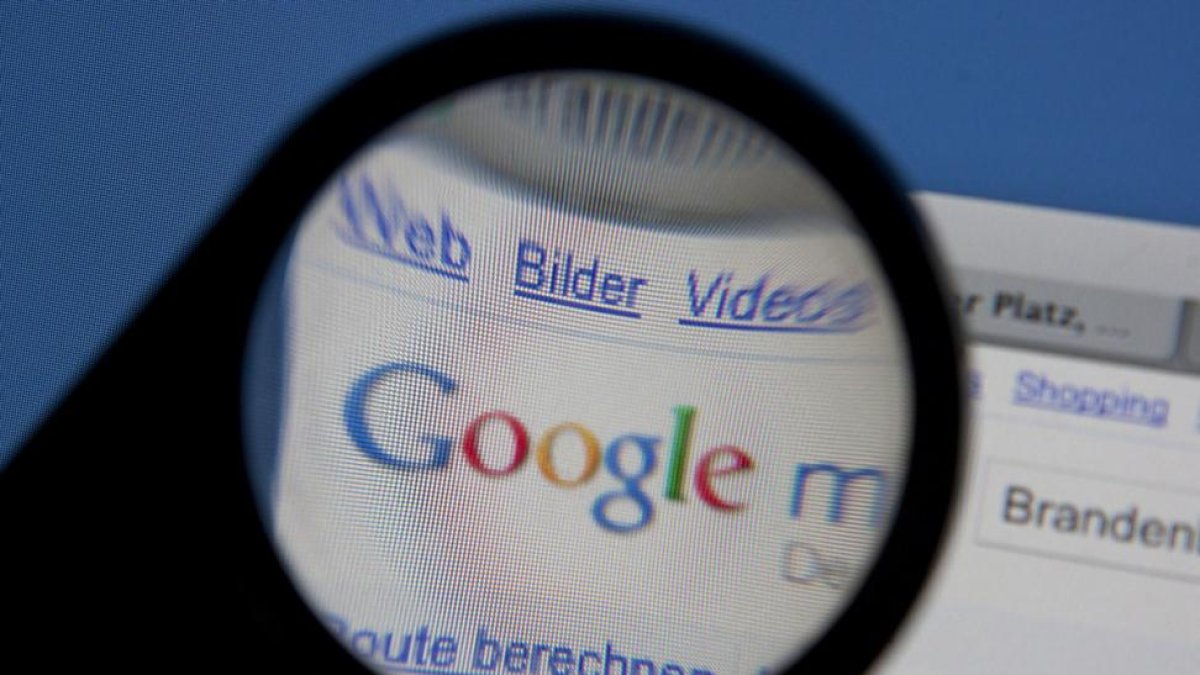 La página de Google.