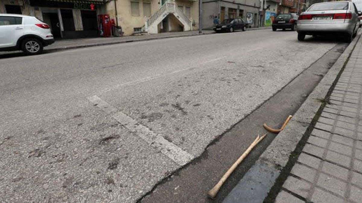 La fallecida era vecina de La Placa e intentaba cruzar la avenida de Portugal en el número 40.