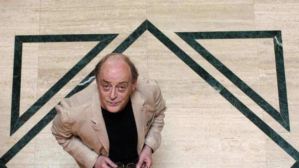 El escritor italiano Antonio Tabucchi, durante una de sus visitas a España.