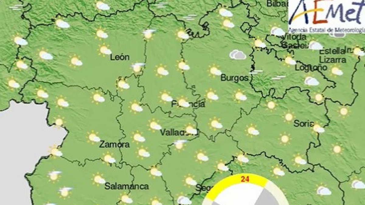 La nieve se va, pero el frío se queda en león