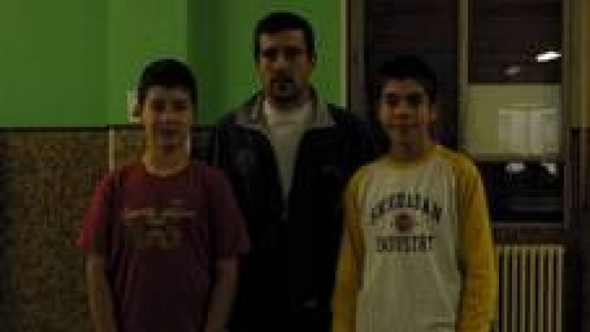 Formación del equipo del IES Eras de Renueva que milita en la categoría infantil masculino