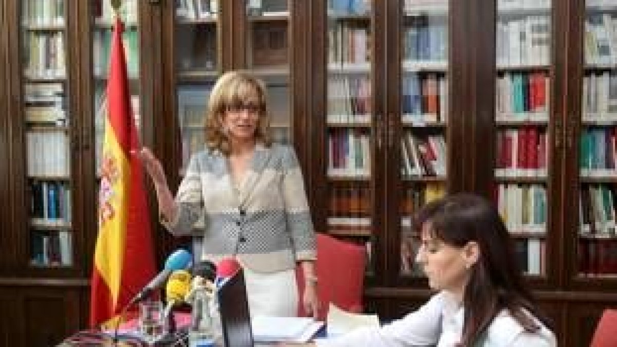 La fiscal jefe, Lourdes Rodríguez Rey, presentó la memoria de la Fiscalía