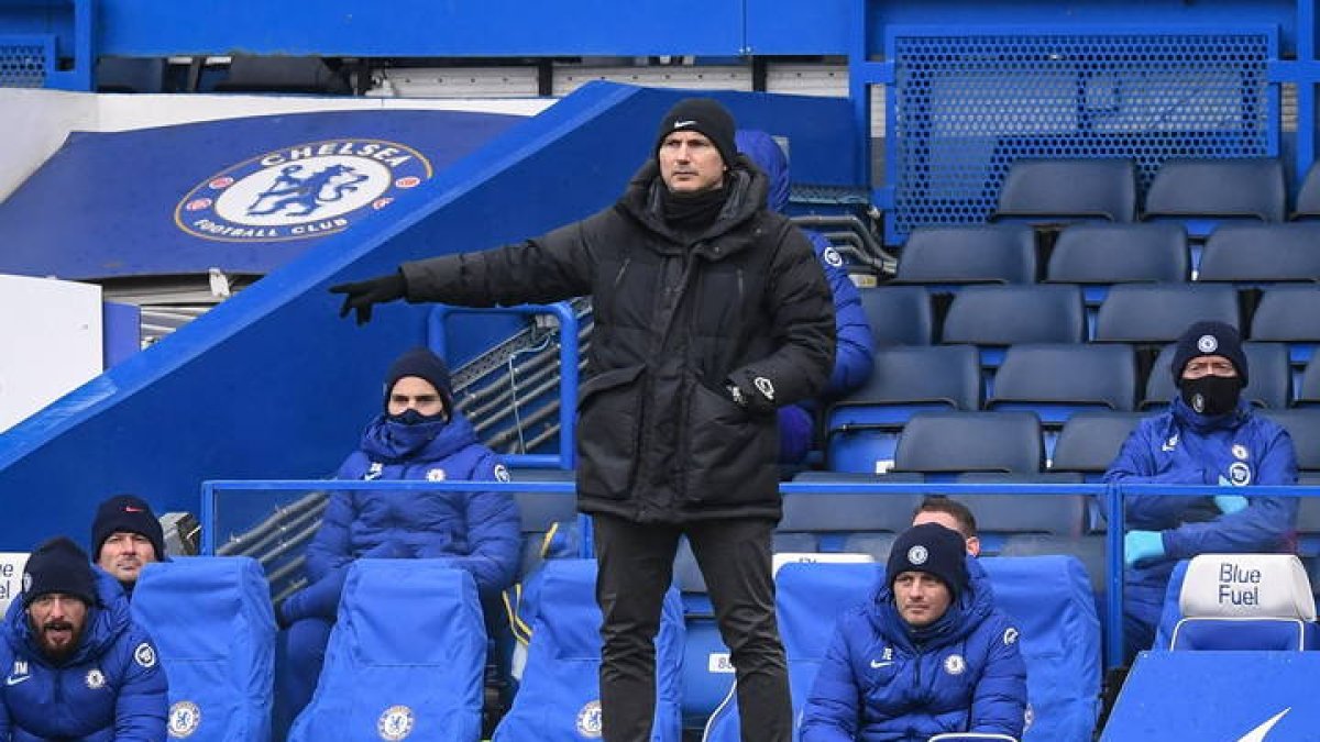 El ahora ex entrenador del Chelsea, Frank Lampard. NEIL HALL