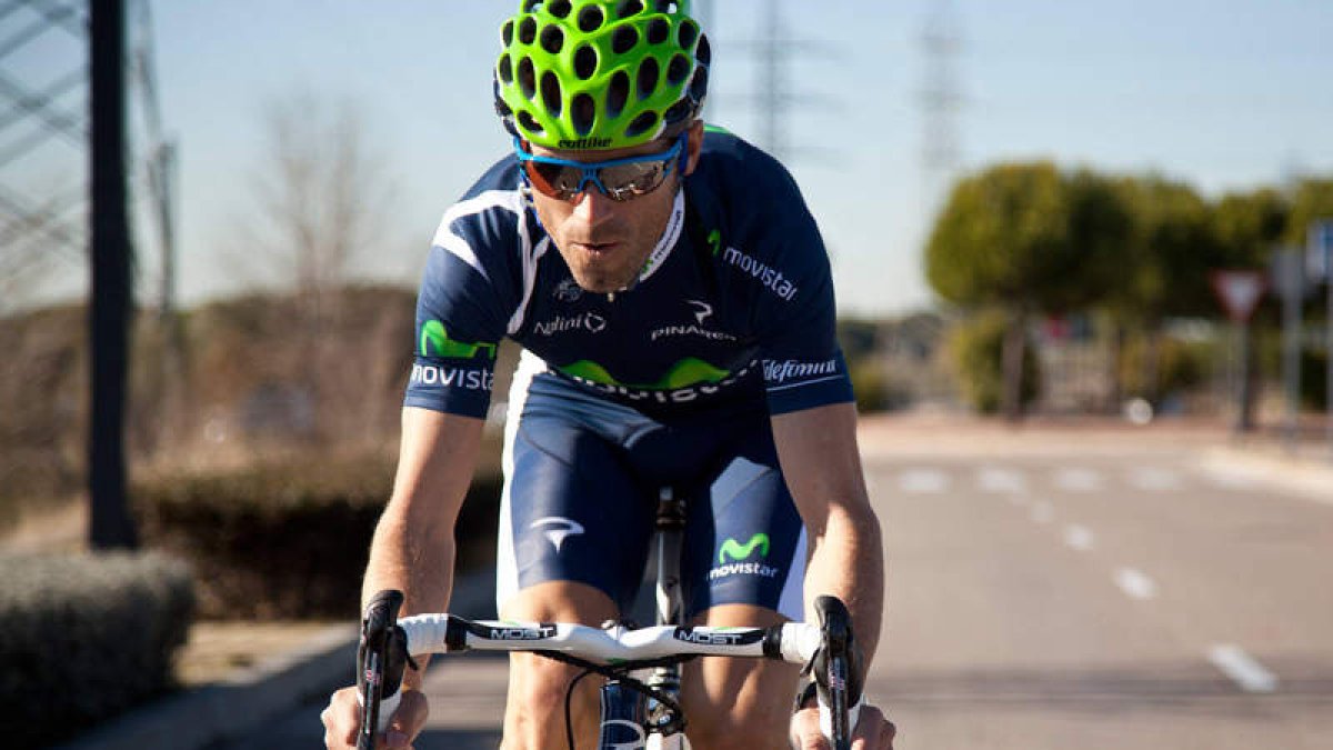 Alejandro Valverde es el dorsal a seguir por el resto de rivales en la prueba en ruta de hoy.