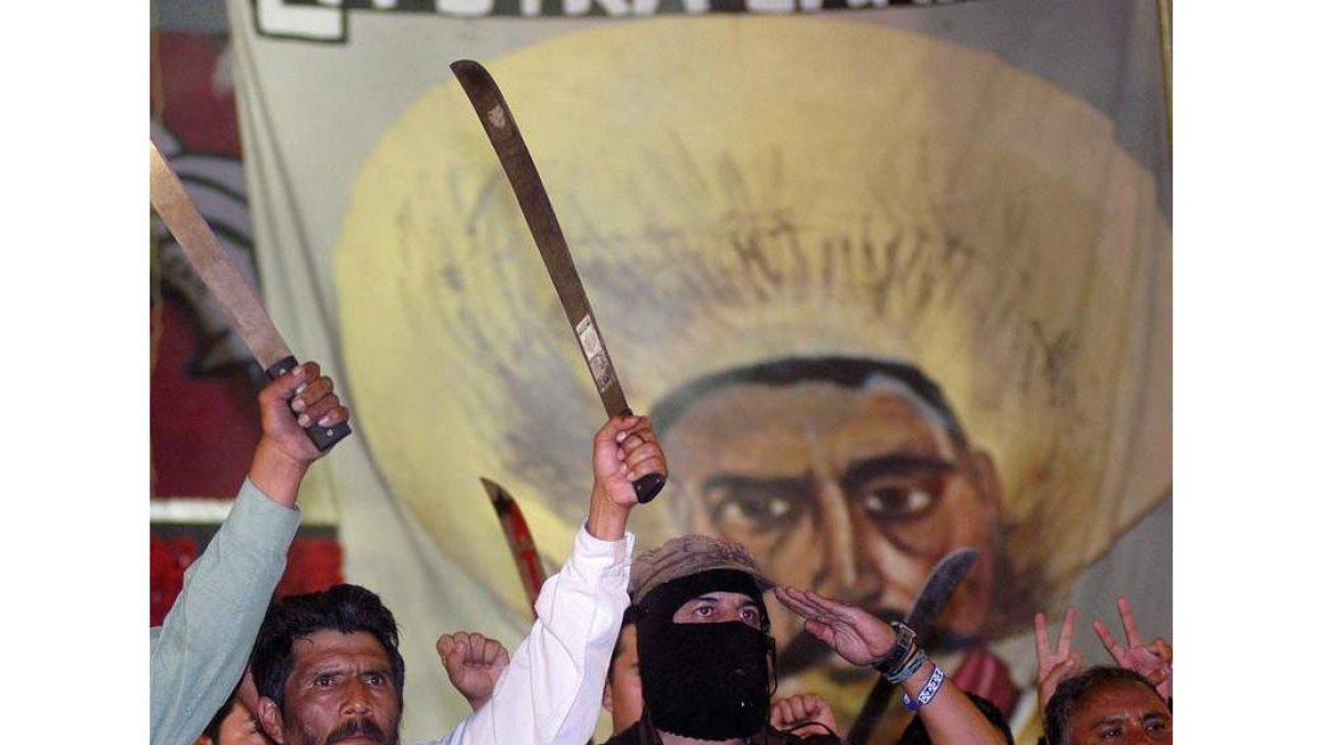 Imagen de archivo del subcomandante Marcos