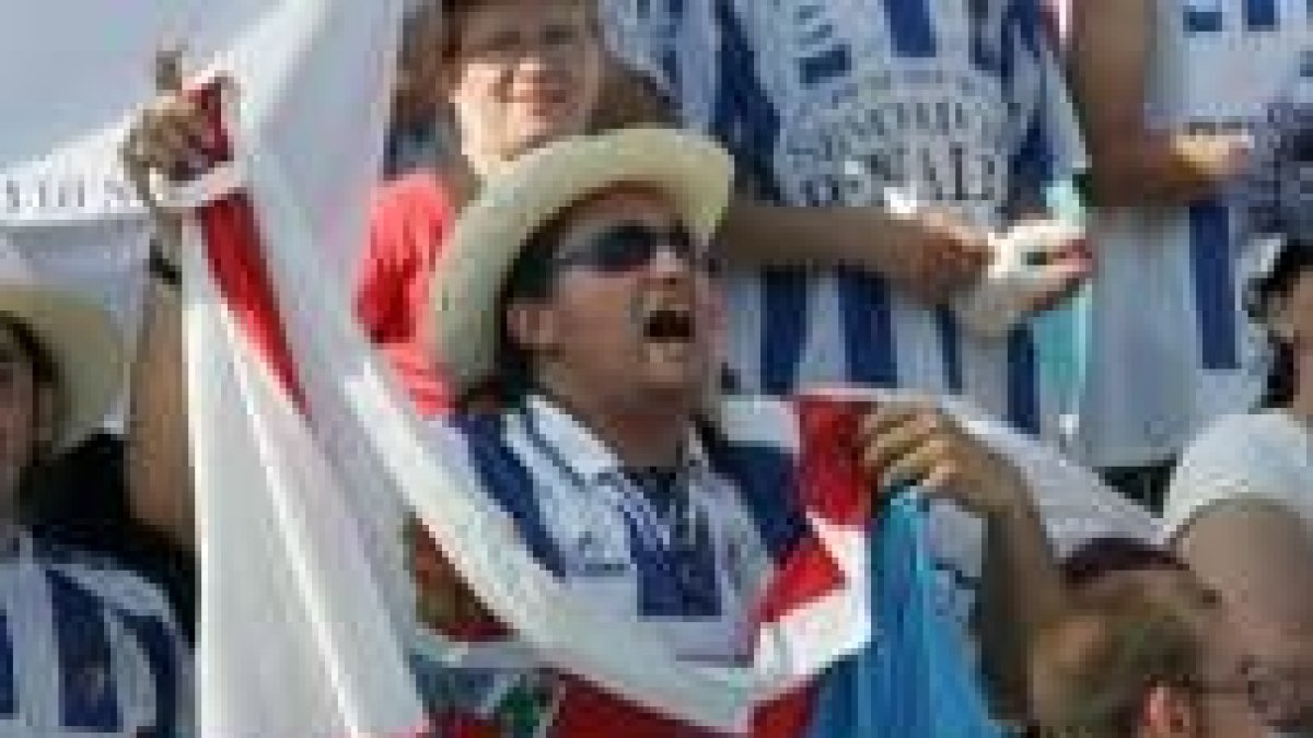 El azul y el blanco fue el color que dominó una tarde de gloria y alegría