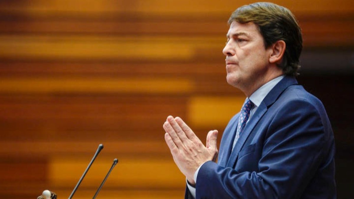 El presidente de la Junta, Alfonso Fernández Mañueco. NACHO GALLEGO