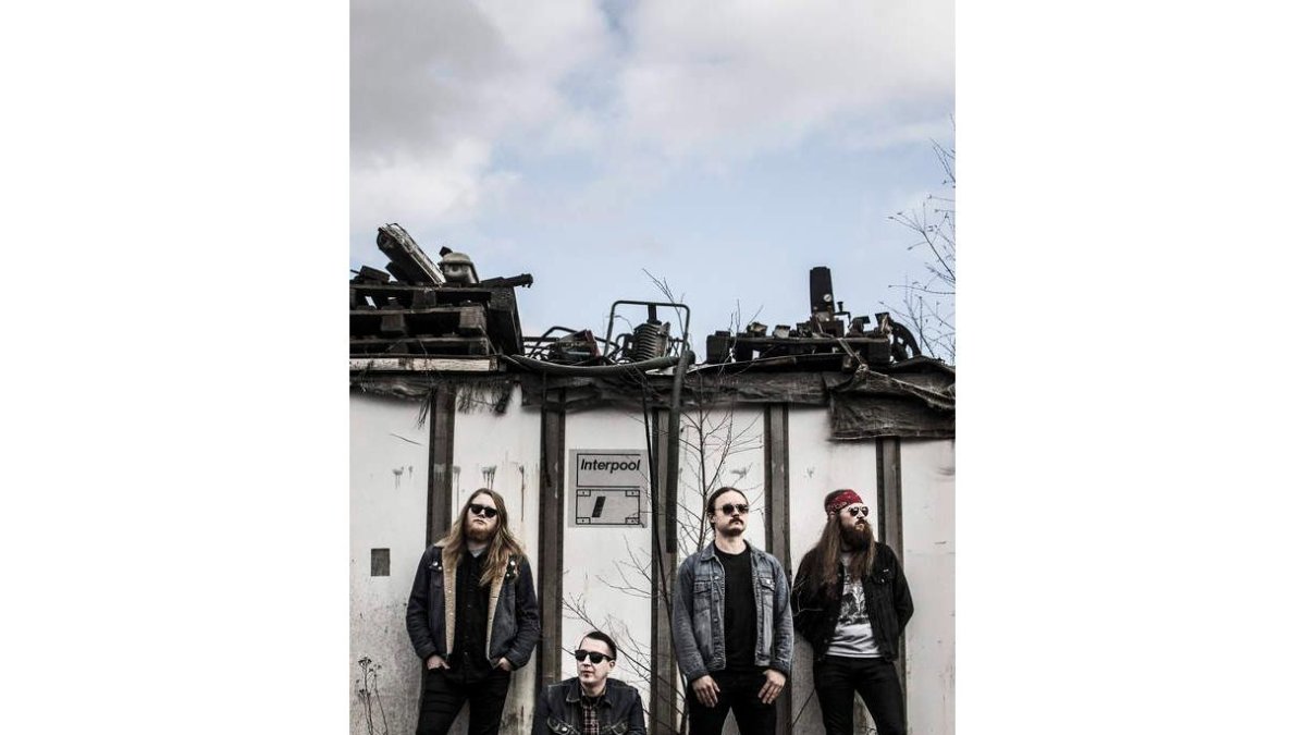 Los integrandes de la banda finlandesa Hard Action, que hoy tocan en León. ARCHIVO