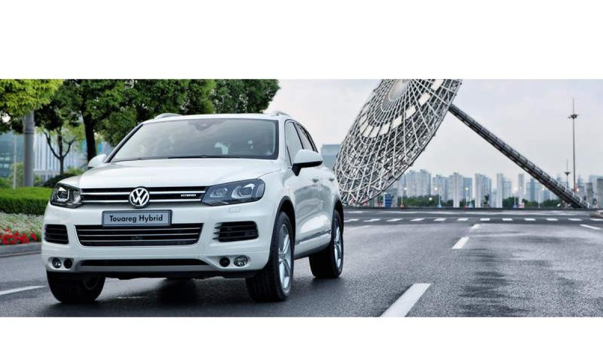 El Touareg Hybrid adopta un nuevo sistema de «coducción ideal» en modo eléctrico