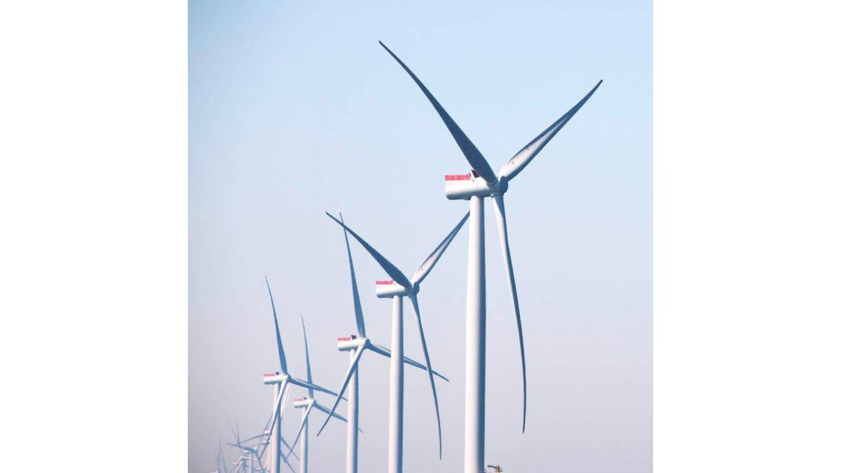 Parque eólico marino East Anglia ONE de Iberdrola. DL