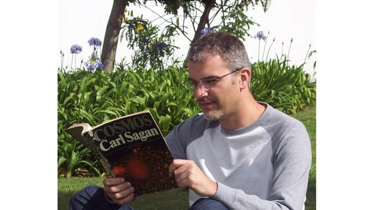 Héctor Socas, experto en tormentas solares, del Instituto de Astrofísica de Canarias.